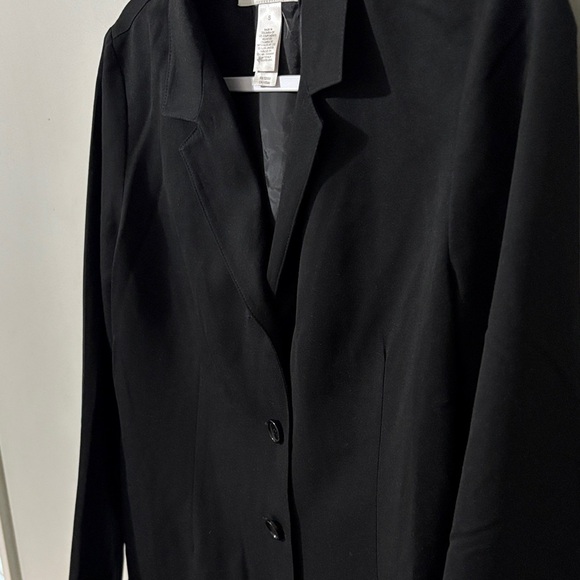 Liz Claiborne Elegant Black Suit Jacket - Picture 3 of 8